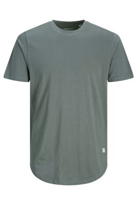 Jack & Jones Jack & Jones t-shirt ronde hals groen uni Plus Size