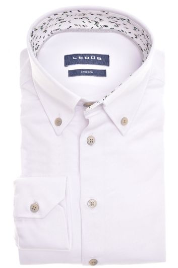 Overhemd Ledub mouwlengte 7 wit