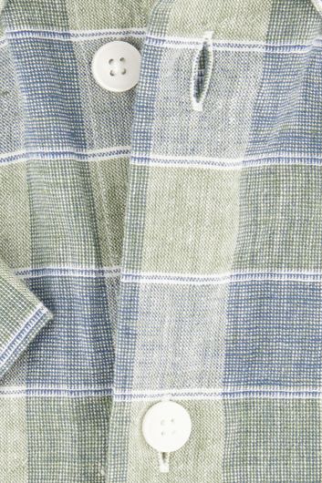 Ledub overhemd geruit Modern Fit