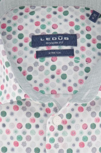 Ledub overhemd mouwlengte 7 Modern Fit