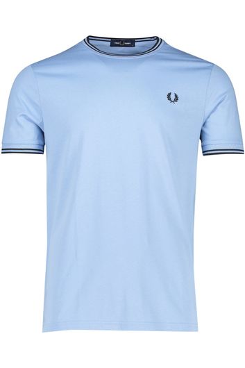 Fred Perry t-shirt normale fit effen katoen