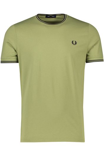 T-shirt lime groen Fred Perry