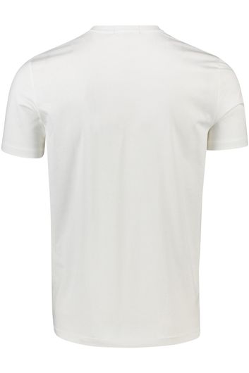 Fred Perry t-shirt wit met ronde hals