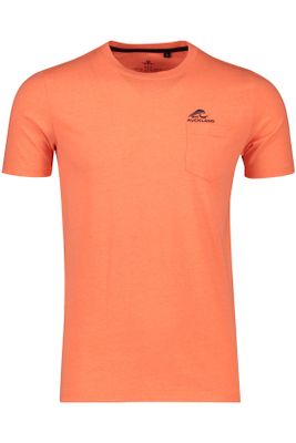 New Zealand Heren t-shirt neon oranje NZA Rotokohu