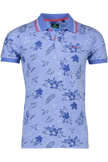 New Zealand polo Normanby island blue