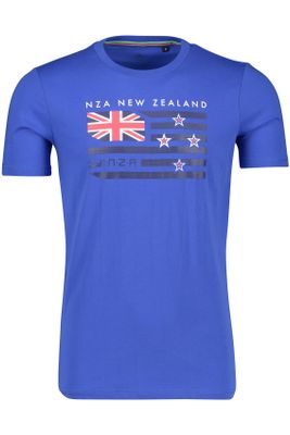 New Zealand New Zealand tee Hoffmans blauw