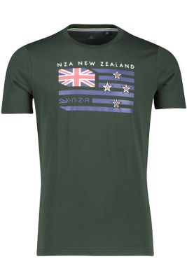 New Zealand NZA tee Hoffmans donkergroen