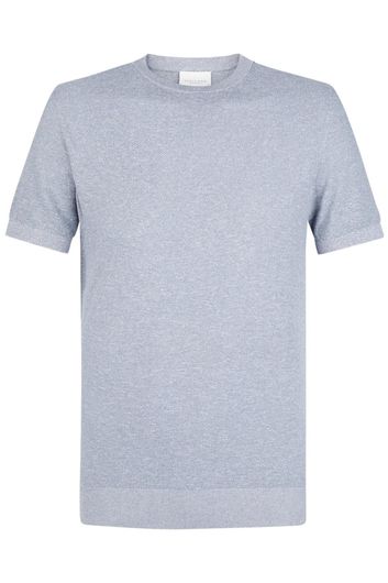 lLichtblauw gemeleerd Profuomo T-shirts