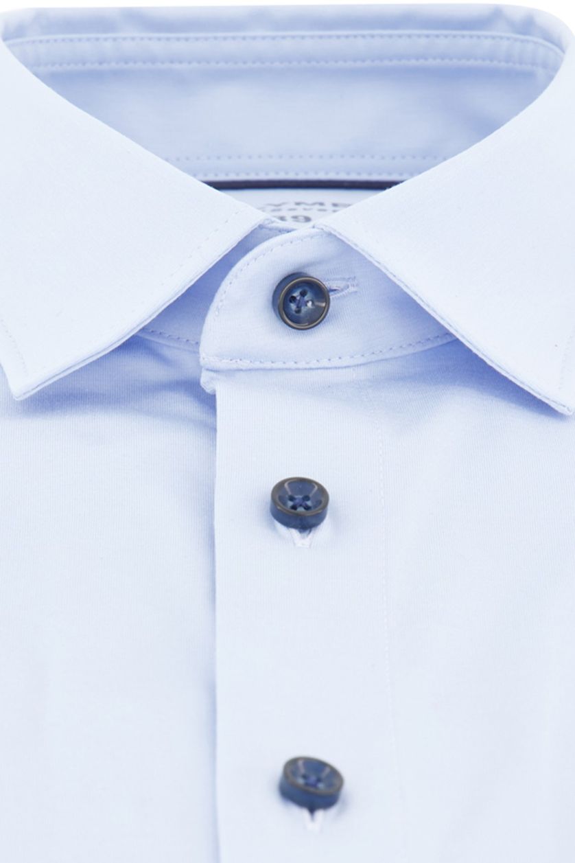 Olymp korte mouw overhemd Modern Fit strijkvrij lichtblauw