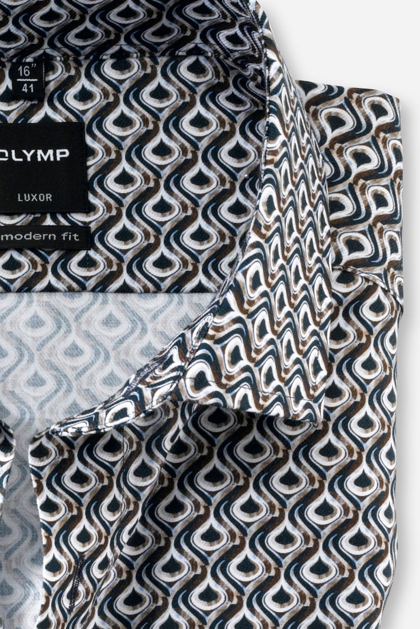 Overhemd Olymp Luxor Modern Fit printje