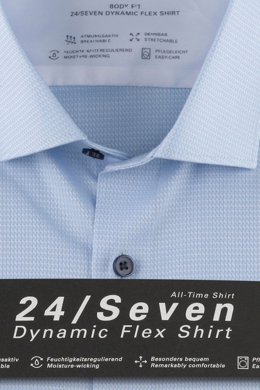 Overhemd Olymp 24/Seven lichtblauw