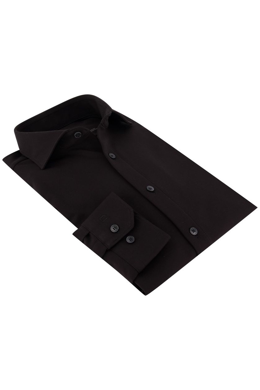 Olymp mouwlengte 7 overhemd zwart No. 6 Super Slim
