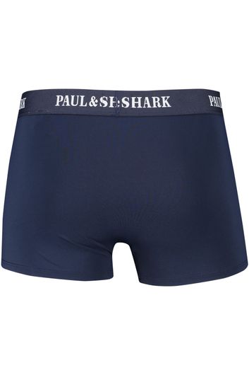 Paul & Shark boxershort donkerblauw katoen