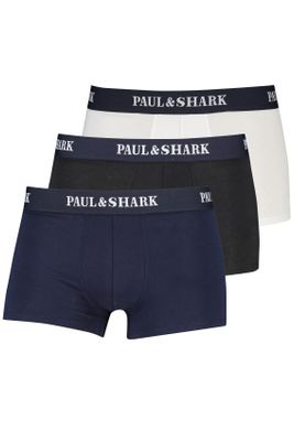 Paul & Shark Paul & Shark boxershort effen 3-pack