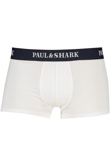 Paul & Shark boxershort effen 3-pack multicolor rood wit blauw