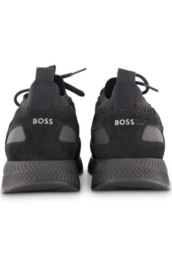 Zwarte Hugo Boss sneakers Titanium Runn zwart