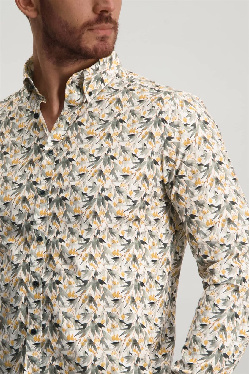 State of Art overhemd Regular Fit bloemprint