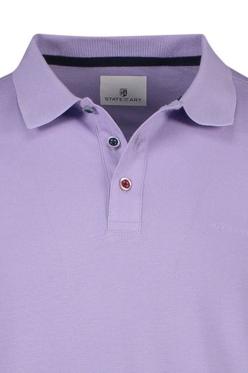 Regular Fit State of Art polo lila