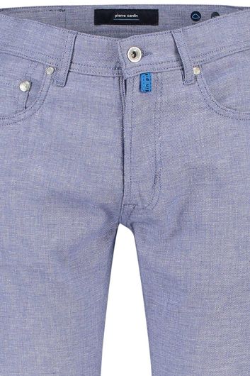 Pierre Cardin 5-pocket broek Lyon blauw