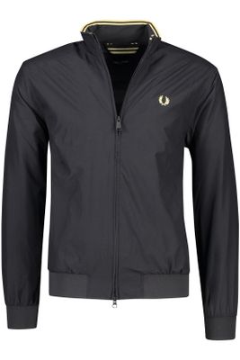 Fred Perry Fred Perry zomerjas zwart kort model