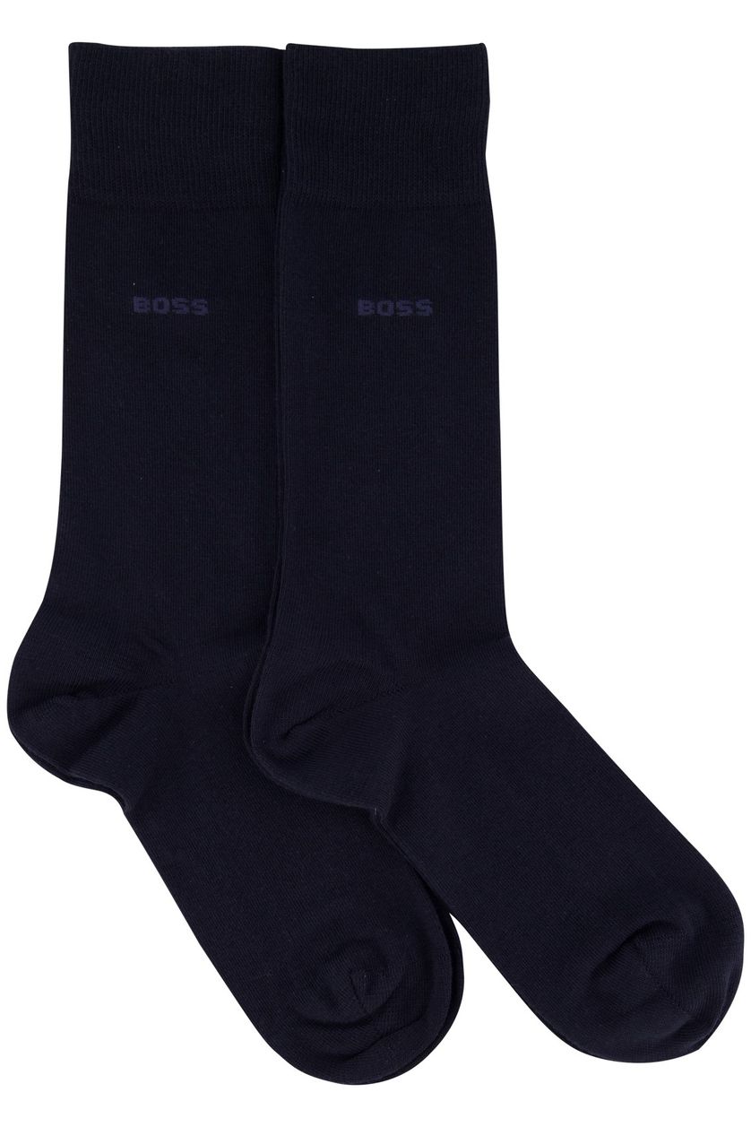 Hugo Boss sokken 2-pack donkerblauw