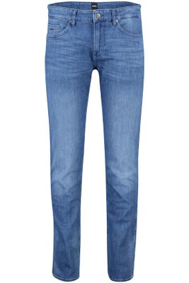 Hugo Boss jeans Hugo Boss lichtblauw effen katoen 