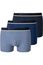 Boxershorts blauw 3-pack Schiesser 95/5