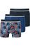 Schiesser 95/5 boxershorts 3-pack blauw navy