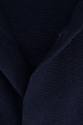 business overhemd Seidensticker  donkerblauw effen katoen slim fit 