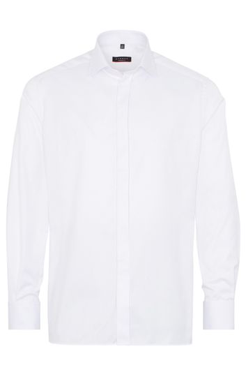 Eterna overhemd lange mouwen wit modern fit katoen