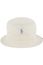 Polo Ralph Lauren bucket hat creme met logo