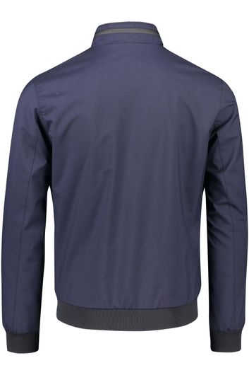 Portofino zomerjas donkerblauw normale fit wol