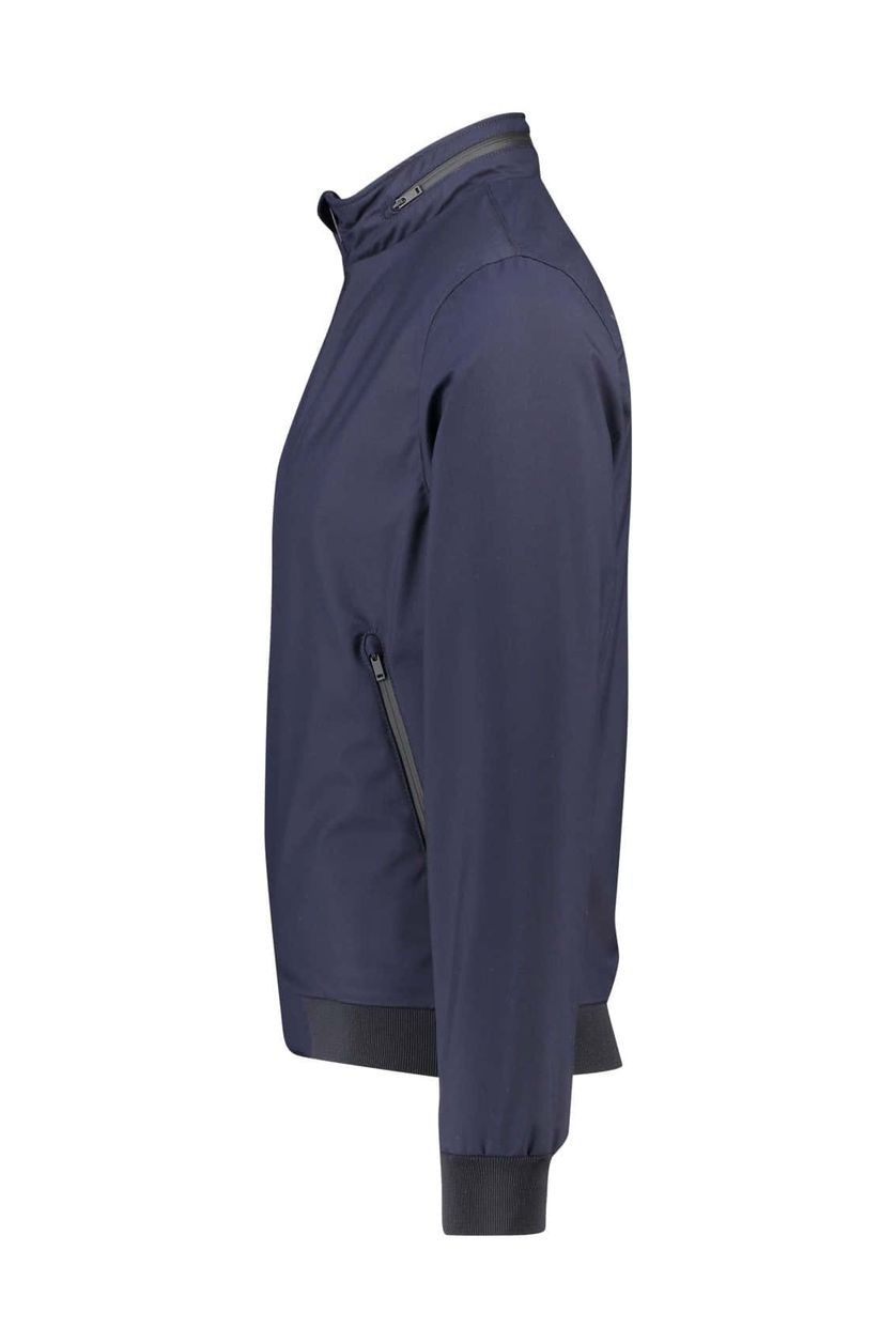 Portofino zomerjas wol donkerblauw normale fit