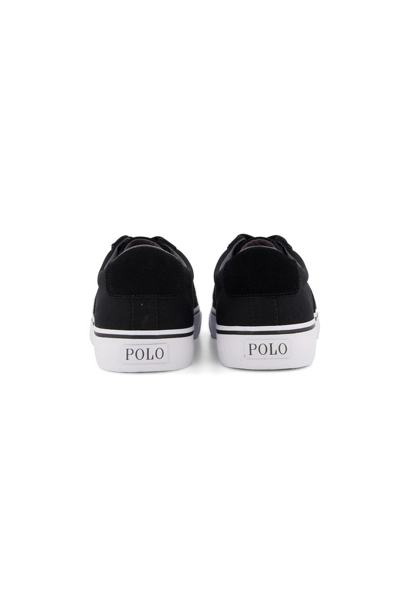 Polo Ralph Lauren sneakers effen katoen zwart