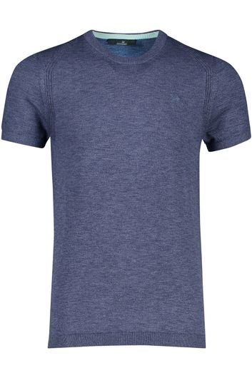 Vanguard gemeleerd t-shirt blauw