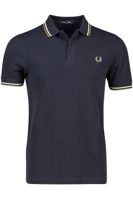 Fred Perry Fred Perry polo donkerblauw effen met logo
