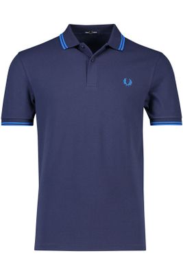 Fred Perry Fred Perry poloshirt navy Twin Tipped