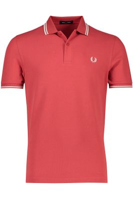 Fred Perry Fred Perry poloshirt Twin Tipped rood