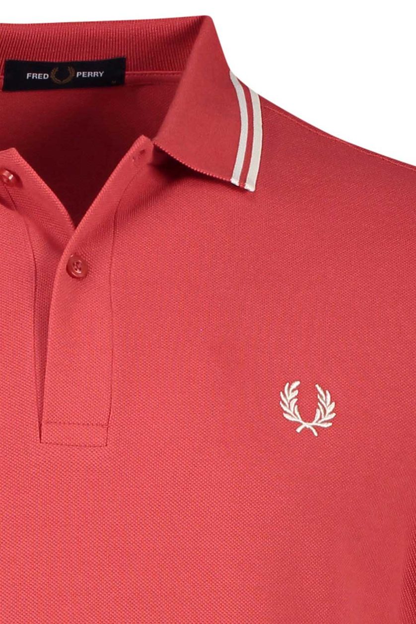 Fred Perry poloshirt Twin Tipped rood