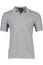 Fred Perry polo  normale fit grijs effen katoen