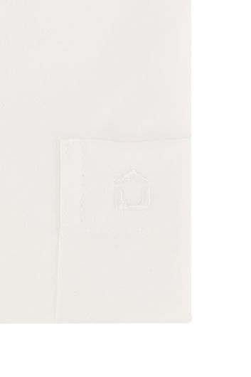 Mouwlengte 7 overhemd Ledub Modern Fit wit