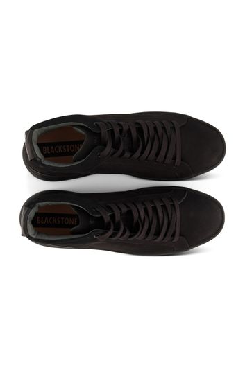 Blackstone schoen zwart effen leer