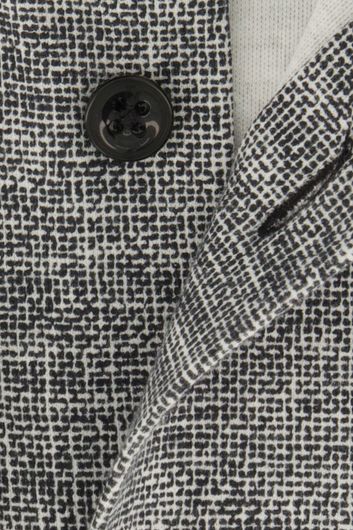 Blue Industry casual overhemd slim fit grijs geprint katoen