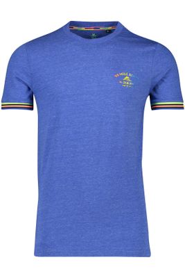 New Zealand NZA Kohangapiripiri t-shirt gemeleerd blauw