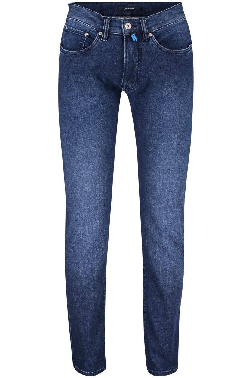 Katoenen Pierre Cardin jeans blauw uni 