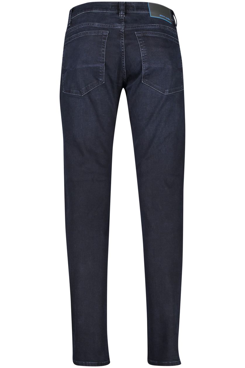 Pierre Cardin jeans navy effen katoen slim fit