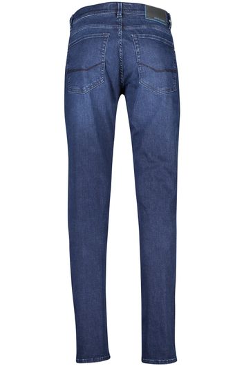 Pierre Cardin jeans donkerblauw uni katoen normale fit