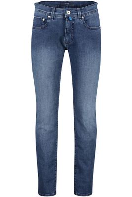 Pierre Cardin Blauwe Pierre Cardin jeans effen denim 