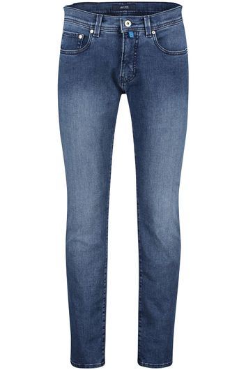 jeans Pierre Cardin blauw effen denim 