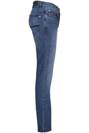jeans Pierre Cardin blauw effen denim 